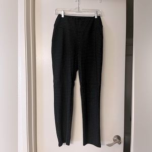 Ruby Ribbon Black Pants